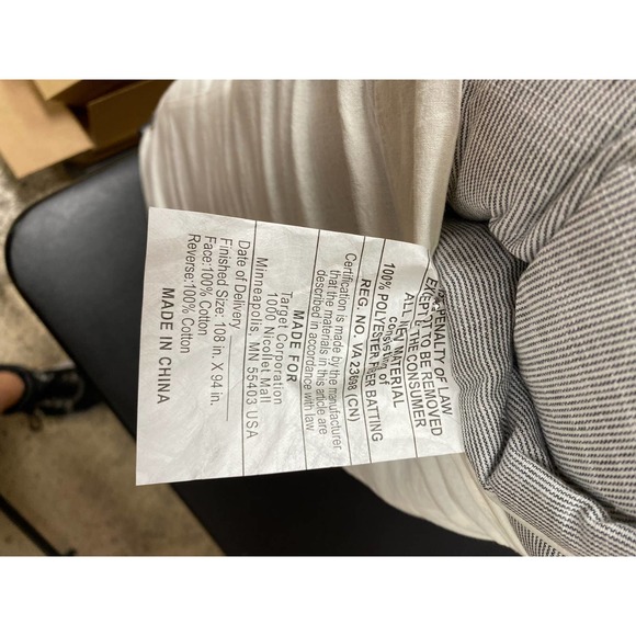 Hearth & Hand With Magnolia Thin Stripe Comforter Set, King - BRAND NEW - Picture 5 of 5